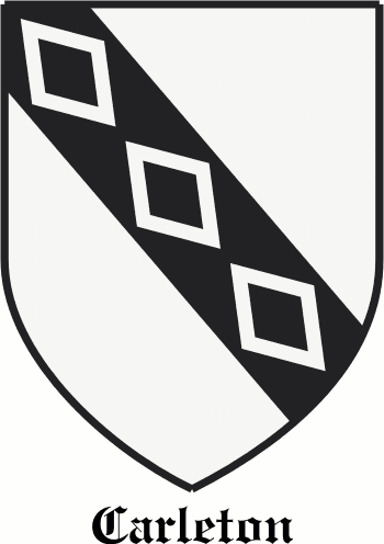 CARLETON family crest