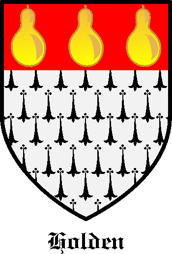 HOLDEN family crest