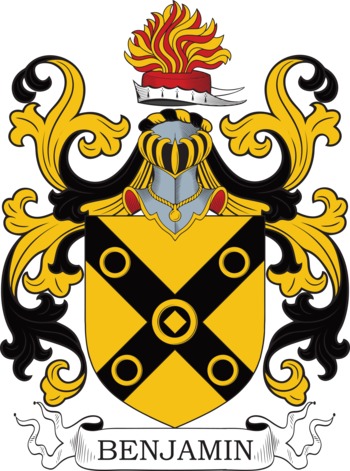 BENJAMIN family crest