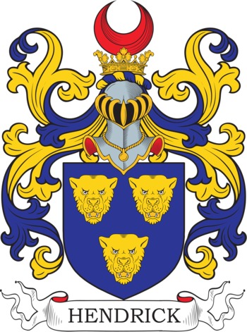 HENDRICK family crest