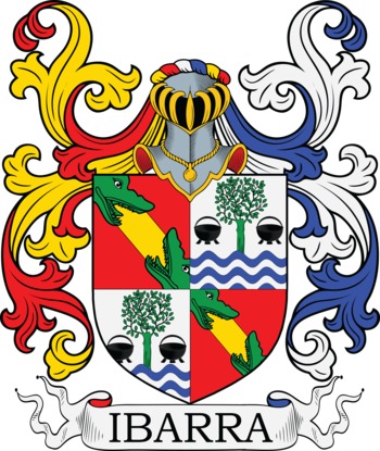 IBARRA family crest